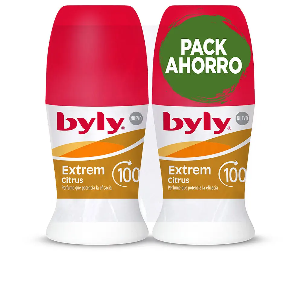 Extrem Citrus 100H Deo Roll-On Pack 2 X by Byly Extrem Citrus - Extrem Citrus 100H Deo Roll-On Pack 2 X by Byly