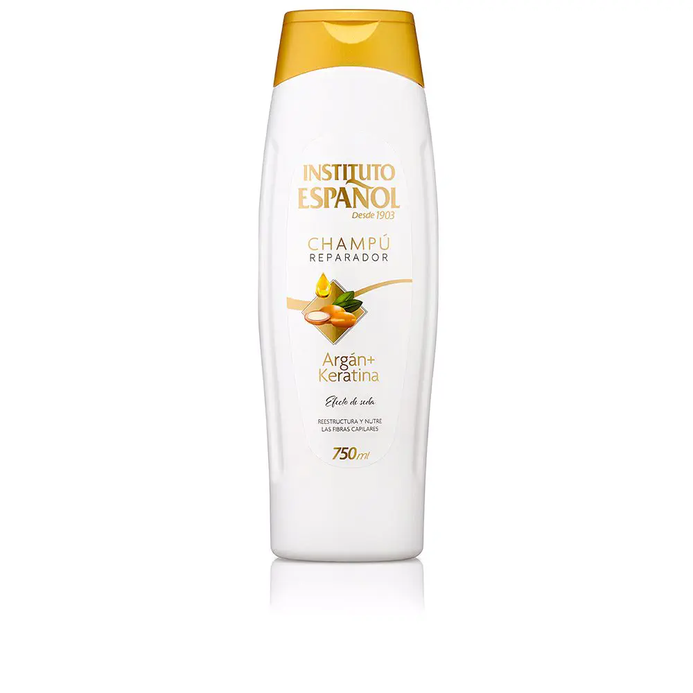Repairing Shampoo Argan + Keratin by Instituto Español Ie Champús Suaves - Repairing Shampoo Argan + Keratin by Instituto Español