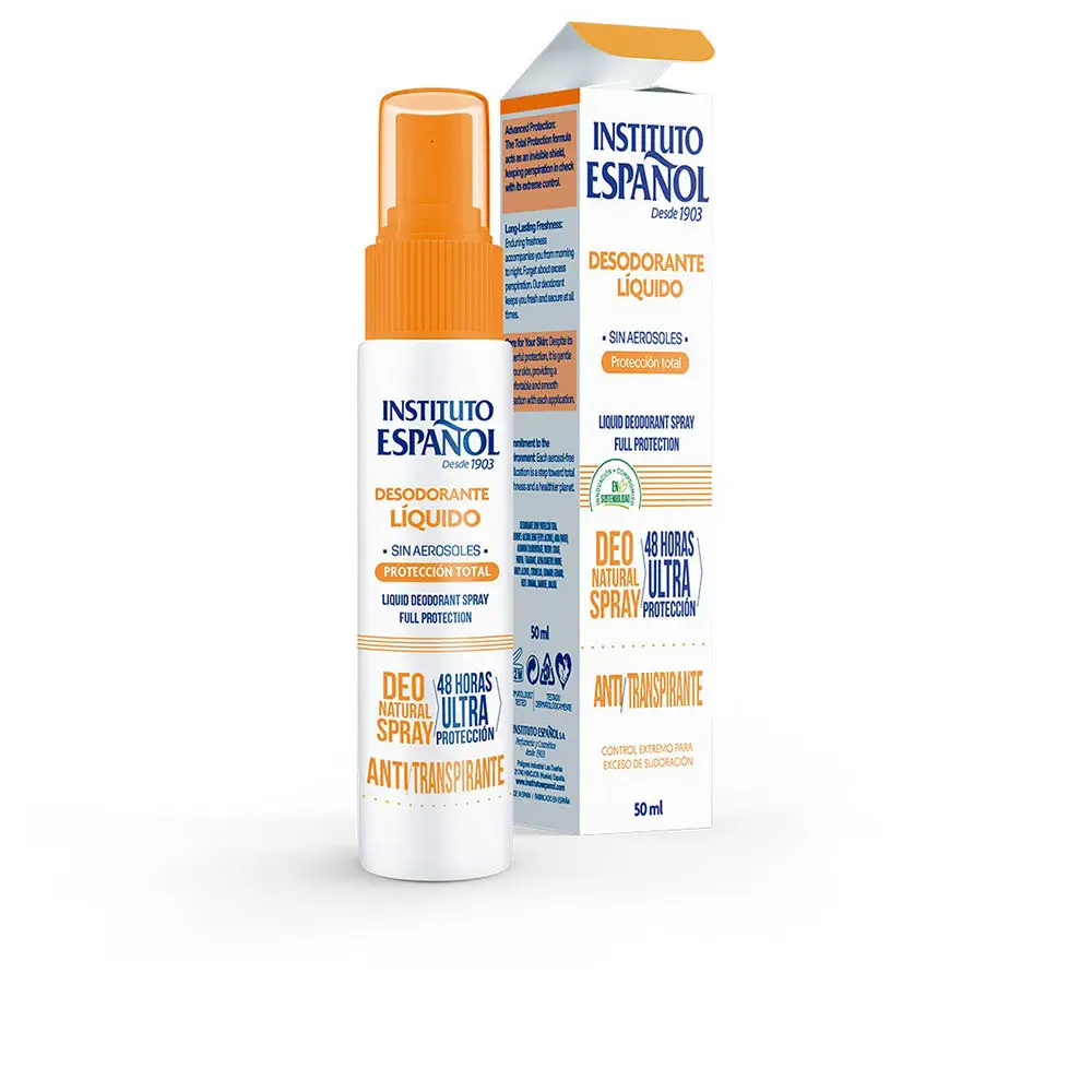 Protección Total - Total Protection Liquid Deodorant Spray by Instituto Español