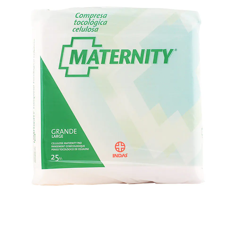 Indasec Maternity - Maternity Compresa Celulosa Anatómica Grande by Indasec