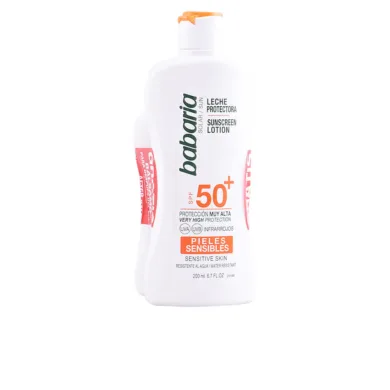 Solar Piel Sensible - Solar Piel Sensible Spf50+ Leche Set by Babaria