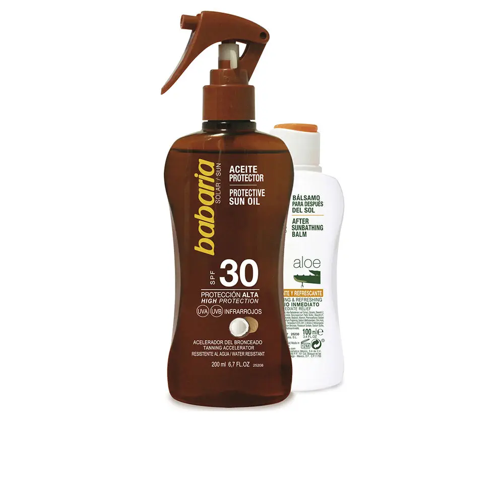 Solar Aceite Coco - Solar Coconut Oil Spf30 Lot by Babaria