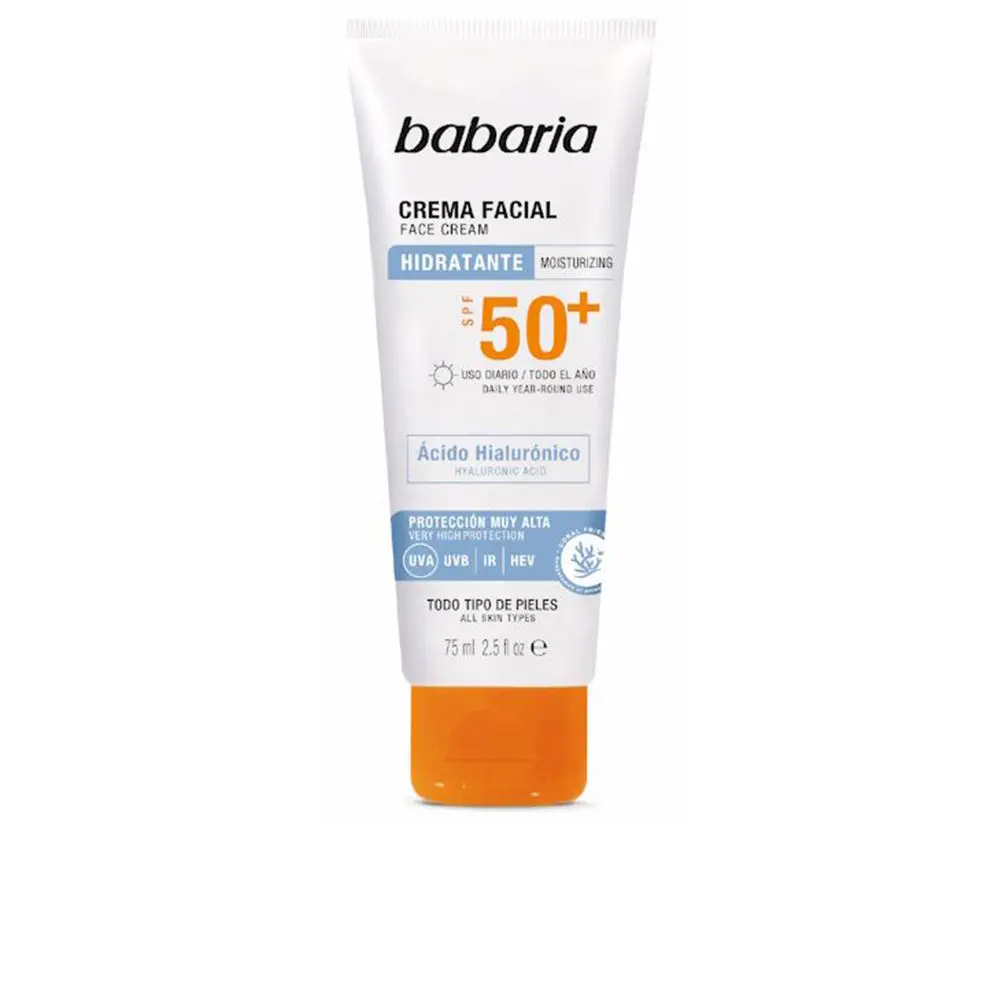 Solar - Solar Hyaluronic Acid Facial Cream Spf50+ by Babaria