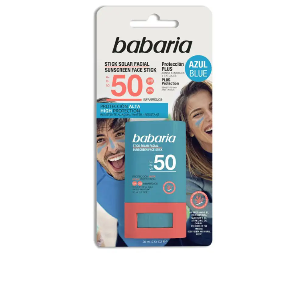 Solar - Solar Blue Facial Stick Spf50 R by Babaria