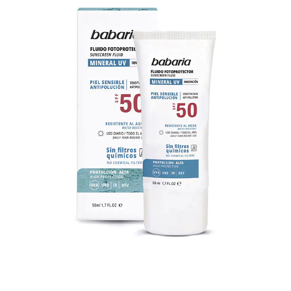 Solar Mineral Uv - Solar Mineral Uv Easy Photoprotective Fluid Spf50 by Babaria