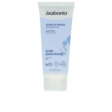 Hyaluronic Acid - Hyaluronic Acid Ultra-Hydrating Hand Cream by Babaria