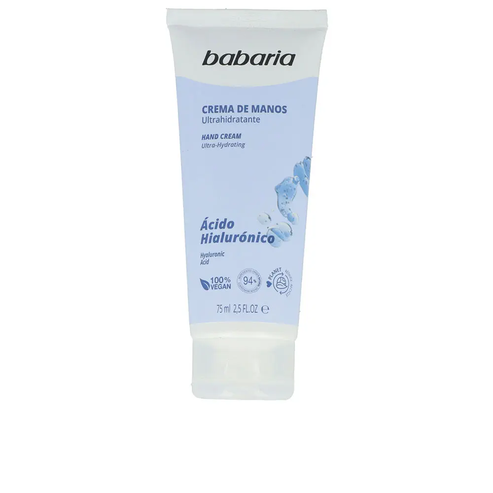 Hyaluronic Acid Ultra-Hydrating Hand Cream by Babaria Hyaluronic Acid - Hyaluronic Acid Ultra-Hydrating Hand Cream by Babaria