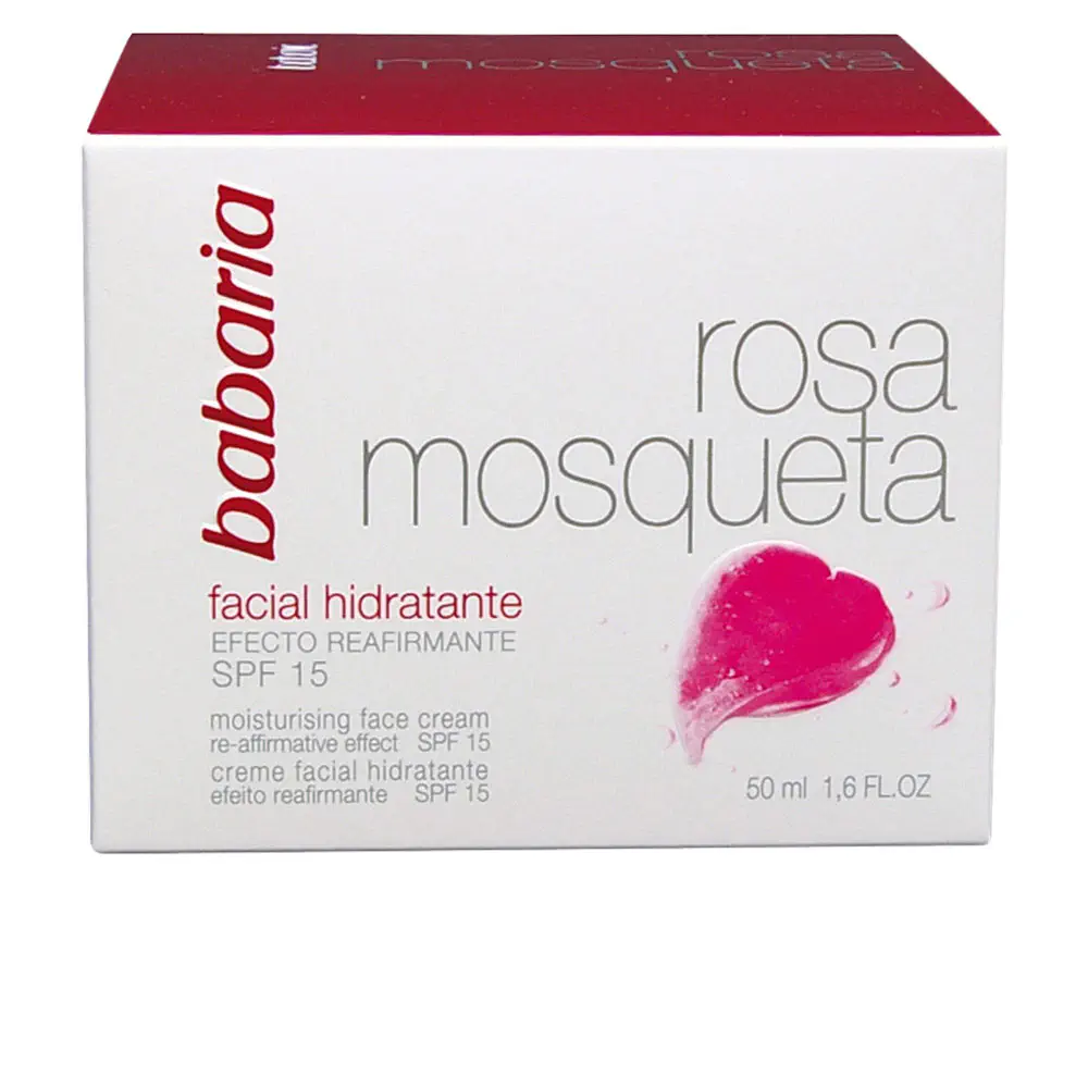 Babaria Rosa Mosqueta - Rosehip Moisturizing 24H Facial Cream Spf15 by Babaria