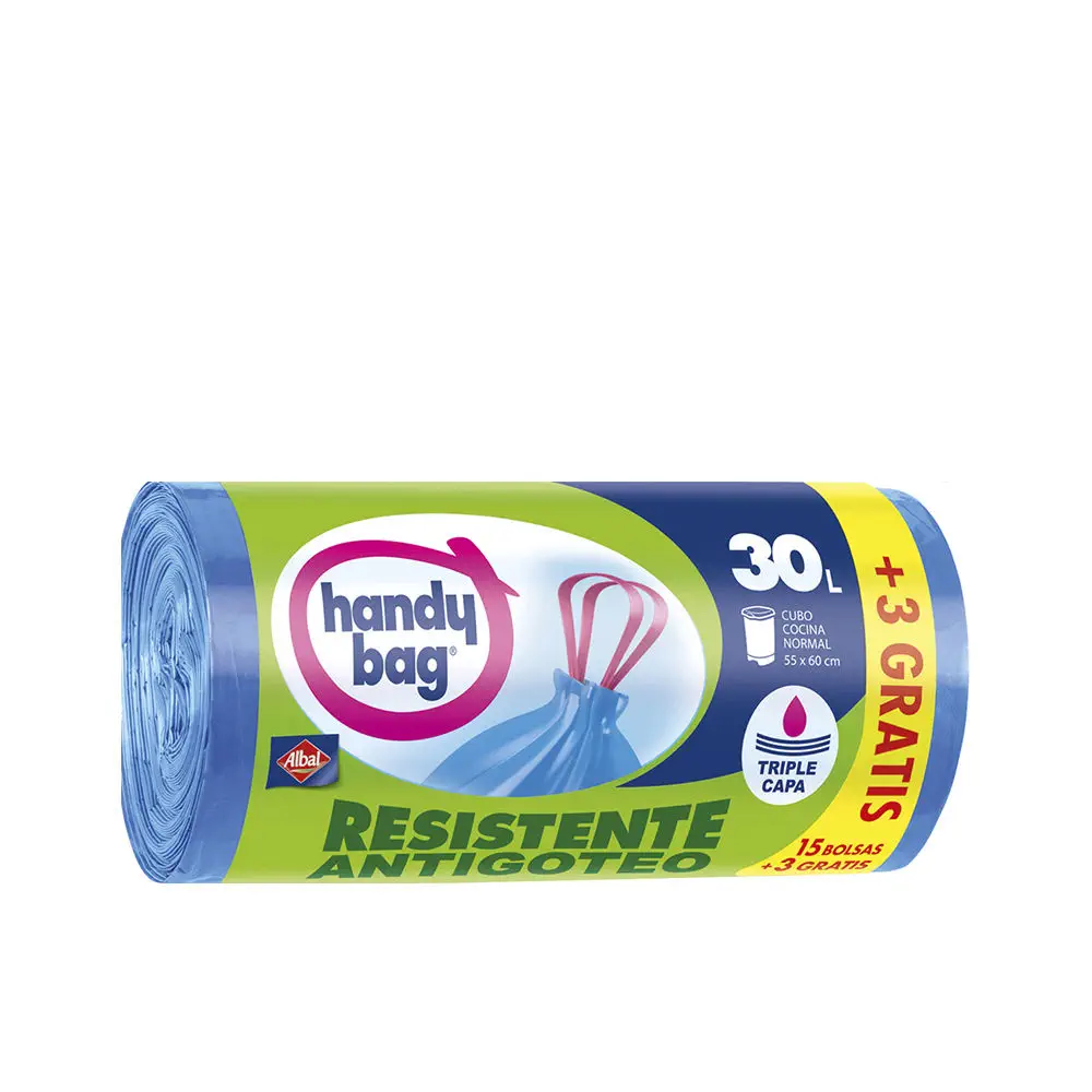Handy Bag Antibacterias - Handy Bag Antibacterias Garbage Bag 30 Liters by Albal