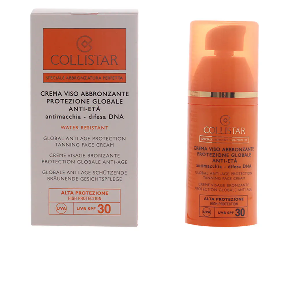 Perfect Tanning - Crema Rostro Bronceadora Protección Global Antiedad Spf30 by Collistar