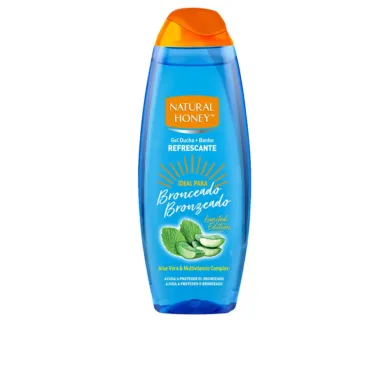 Aloe Vera Bronceado - Aloe Vera Tan Shower Gel by Natural Honey