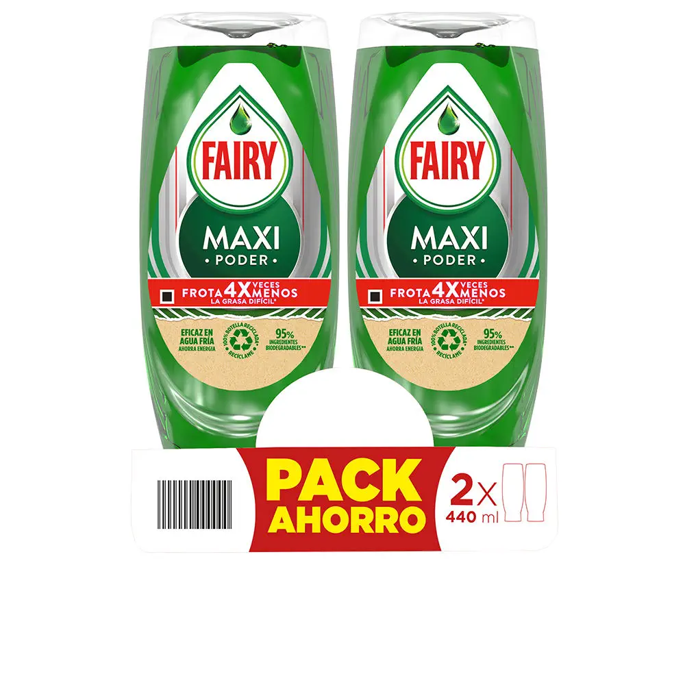 Fairy Maxi Poder - Fairy Maxi Power Dishwasher Concentrate Lot 2 X by Fairy