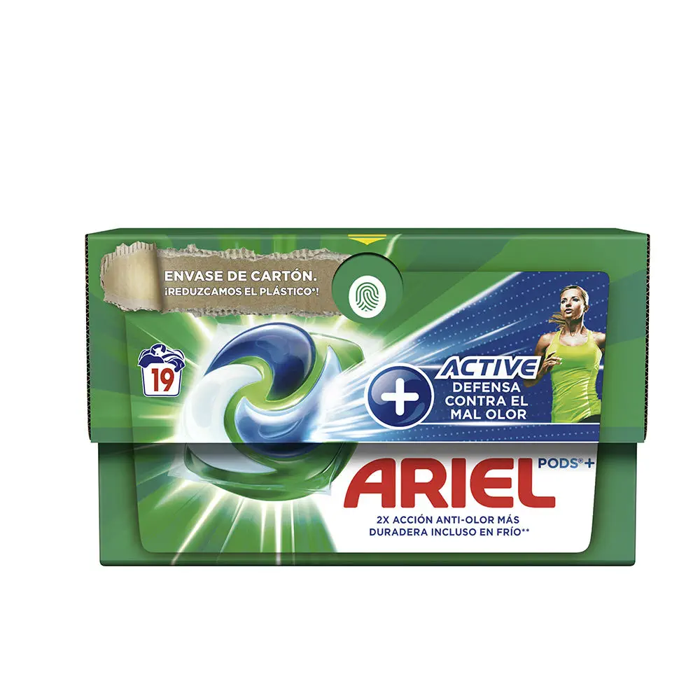 Ariel Pods - Ariel Pods Odor Active 3In1 Detergent 19 Capsules by Ariel