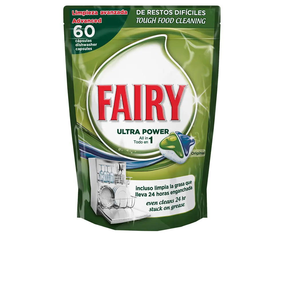 Fairy Ultra - Fairy Utra Power All In 1 Dishwasher 60 Capsules by Fairy
