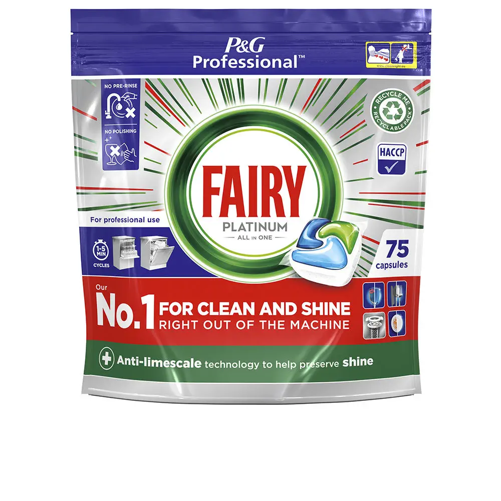 Fairy Professional - Fairy Professional Platinum Dishwasher 75 Capsules by Fairy