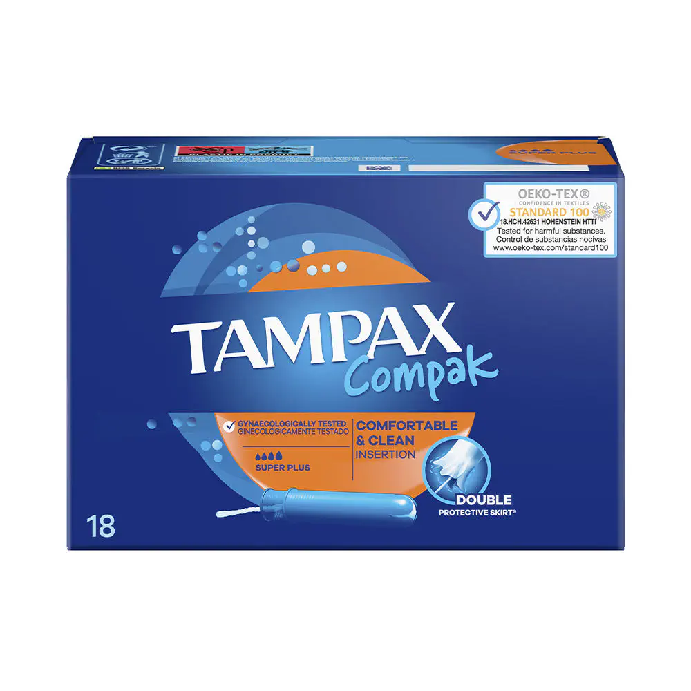 Tampax Compak - Tampax Compak Tampón Super Plus by Tampax