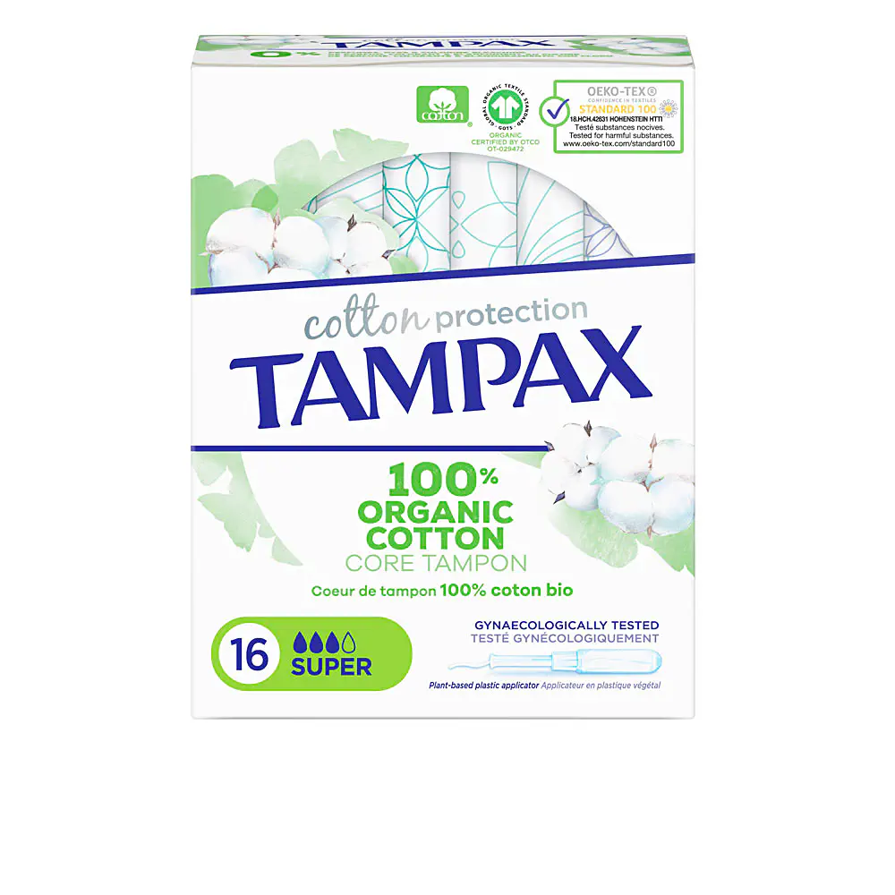 Tampax Organic - Tampax Organic Super Tampón by Tampax