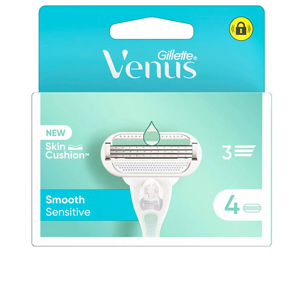 Venus Smooth Sensitive - Venus Smooth Sensitive Charger 4 Refills by Gillette