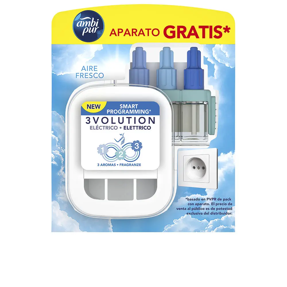 3Volution - 3Volution Air Freshener Device + Refill #Fresh Air by Ambi Pur