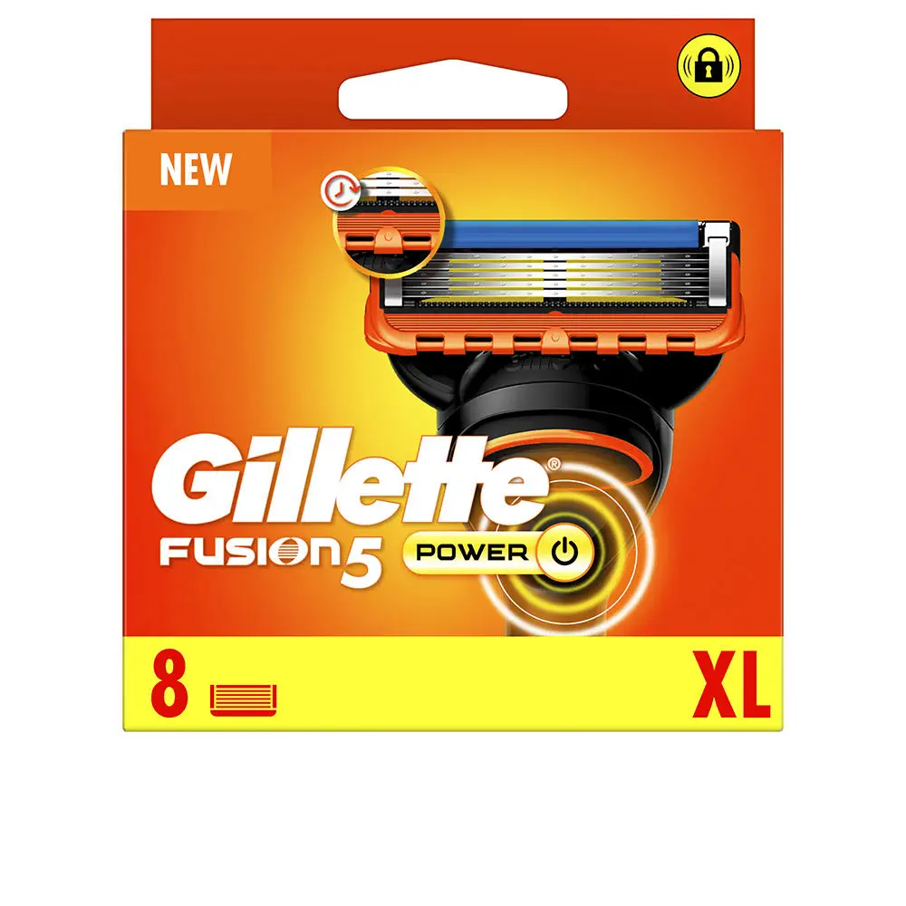 Fusion 5 Power - Fusion 5 Power Charger 8 Refills by Gillette