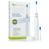 Sonic Electric Whitening Toothbrush - Sonic Electric Whitening Toothbrush #White/Rose Gold by Beconfident