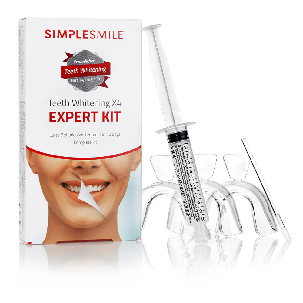 Simplesmile® Teeth Whitening X4 Expert Kit by Beconfident Teeth Whitening Kit - Simplesmile® Teeth Whitening X4 Expert Kit by Beconfident
