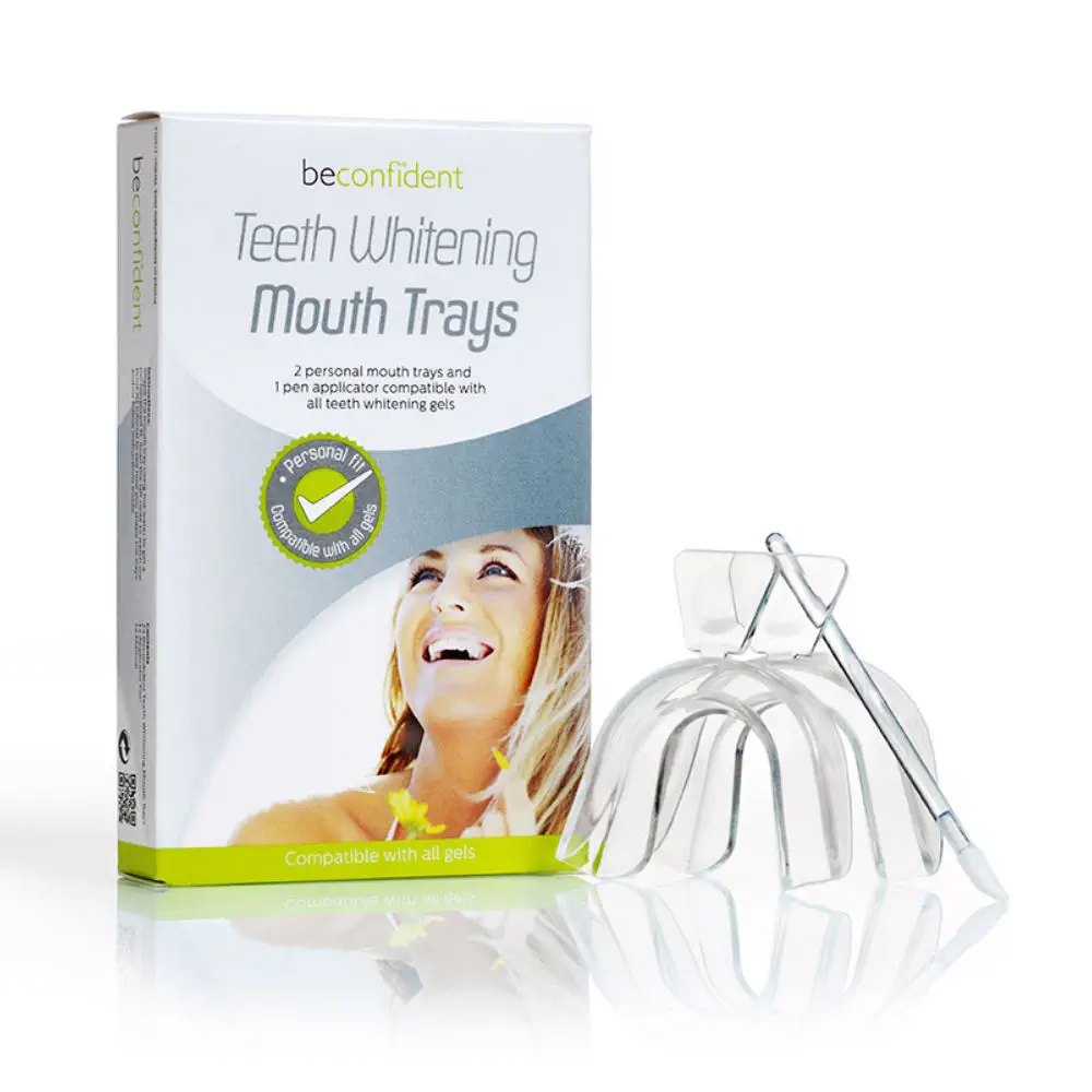 Teeth Whitening Kit - Teeth Whitening Mouth Trays by Beconfident