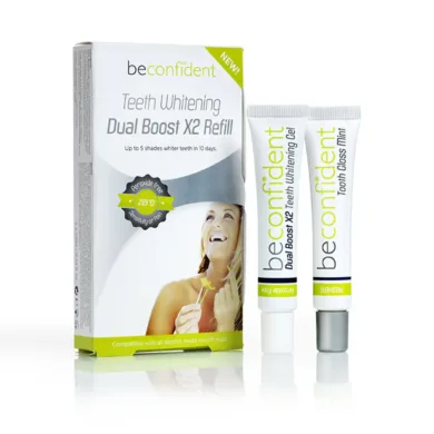 Teeth Whitening Refill - Teeth Whitening Dual Boost X2 Refill by Beconfident