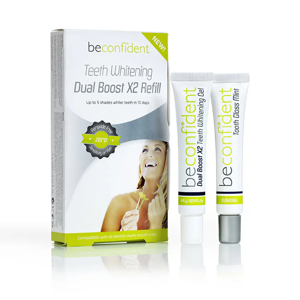 Teeth Whitening Refill - Teeth Whitening Dual Boost X2 Refill by Beconfident