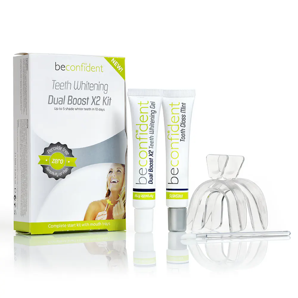 Teeth Whitening Kit - Teeth Whitening Dual Boost 2 X 10 Ml Kit by Beconfident