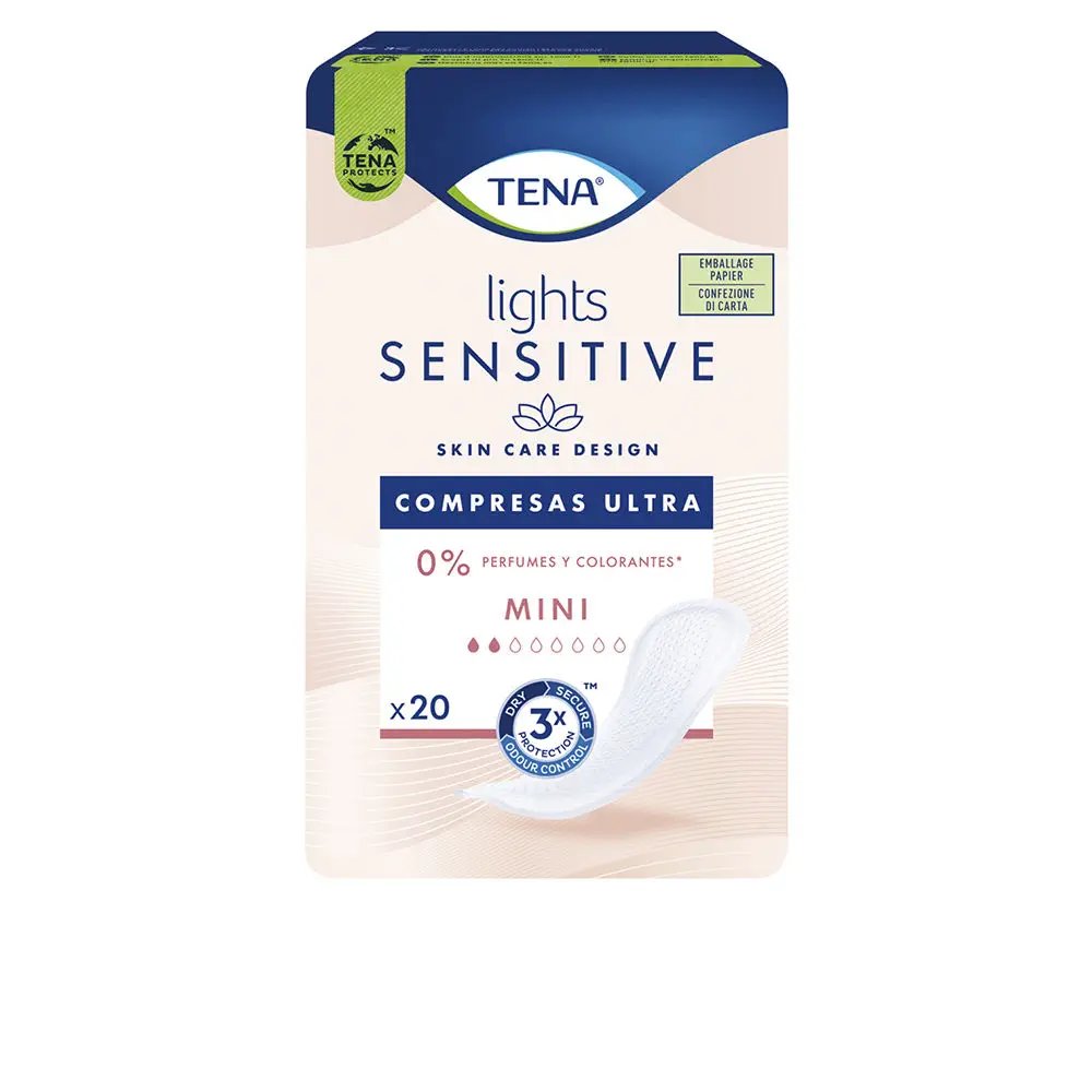 Tena Lights - Tena Lights Ultra Sensitive Mini Compresses by Tena Lady