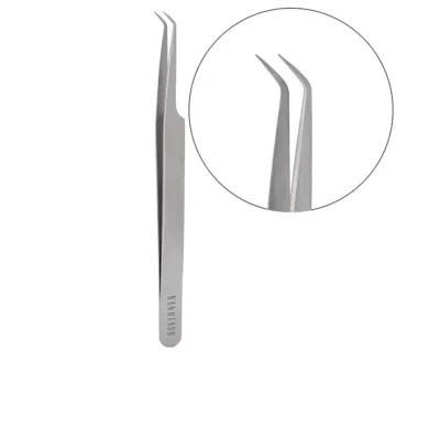 Pinzas - L Shape Eyelash Tweezers by Nanolash