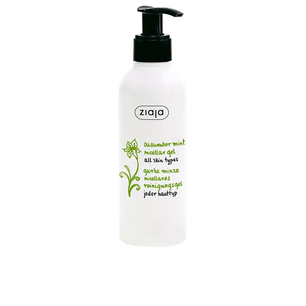 Cucumber And Mint Micellar Cleansing Gel by Ziaja Pepino Y Menta - Cucumber And Mint Micellar Cleansing Gel by Ziaja