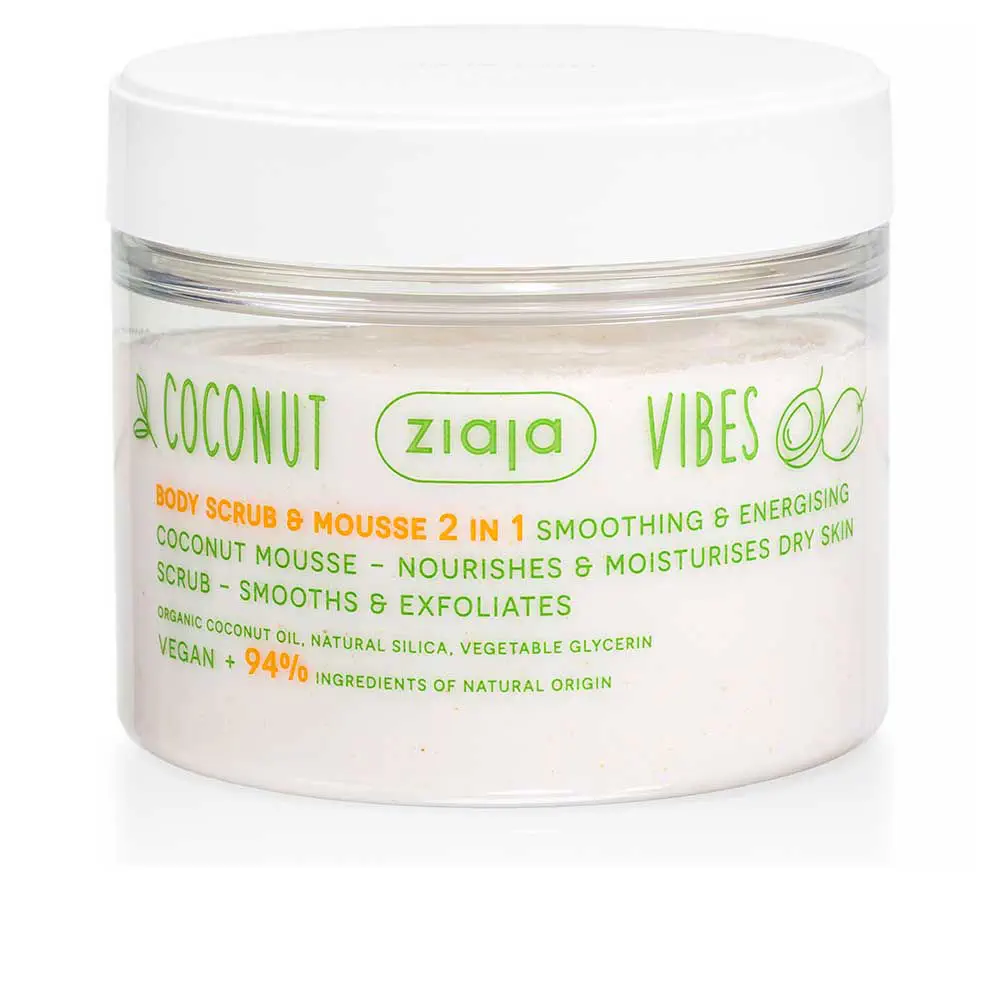 Coconut & Orange Vibes - Coconut &Amp; Orange Vibes Body Scrub And Mousse 2 In 1 by Ziaja