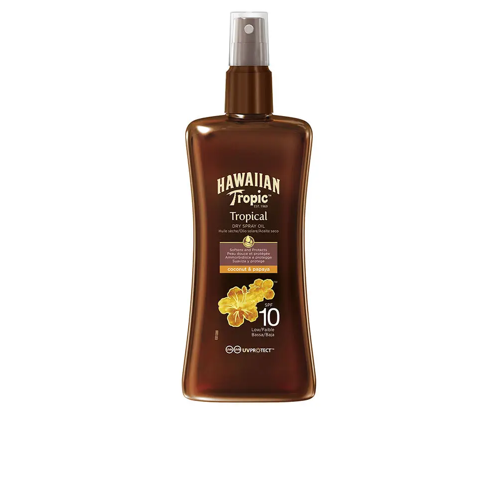 Coconut & Papaya - Coconut &Amp; Papaya Dry Oil Spf10 Spray by Hawaiian Tropic