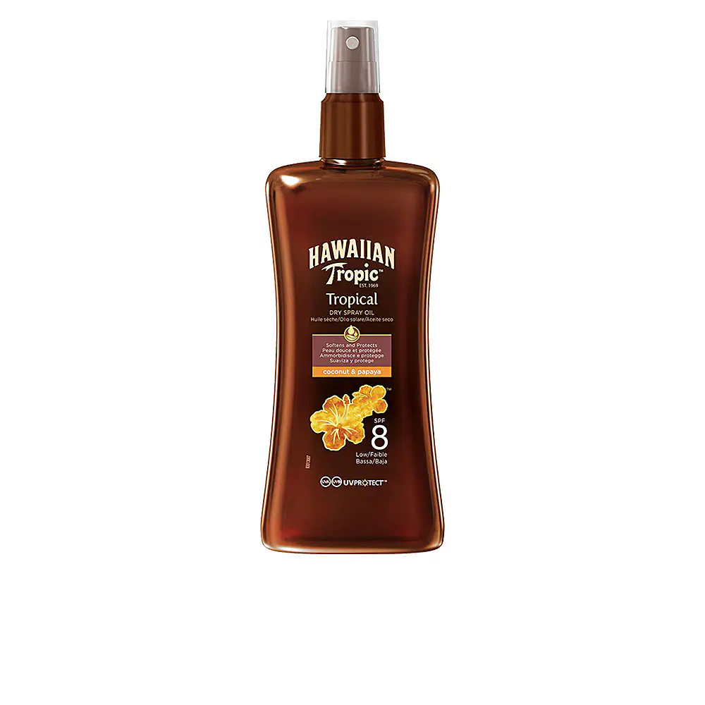 Coconut & Papaya - Coconut & Papaya Dry Oil Spf8 Spray by Hawaiian Tropic