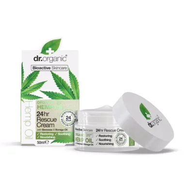 Aceite De Cáñamo Dr Organic - Bioactive Organic Aceite De Cáñamo Crema Rescate 24H by Dr. Organic