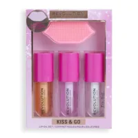 Kiss & Go - Kiss &Amp; Go Lot 4 Pcs by Revolution Make Up