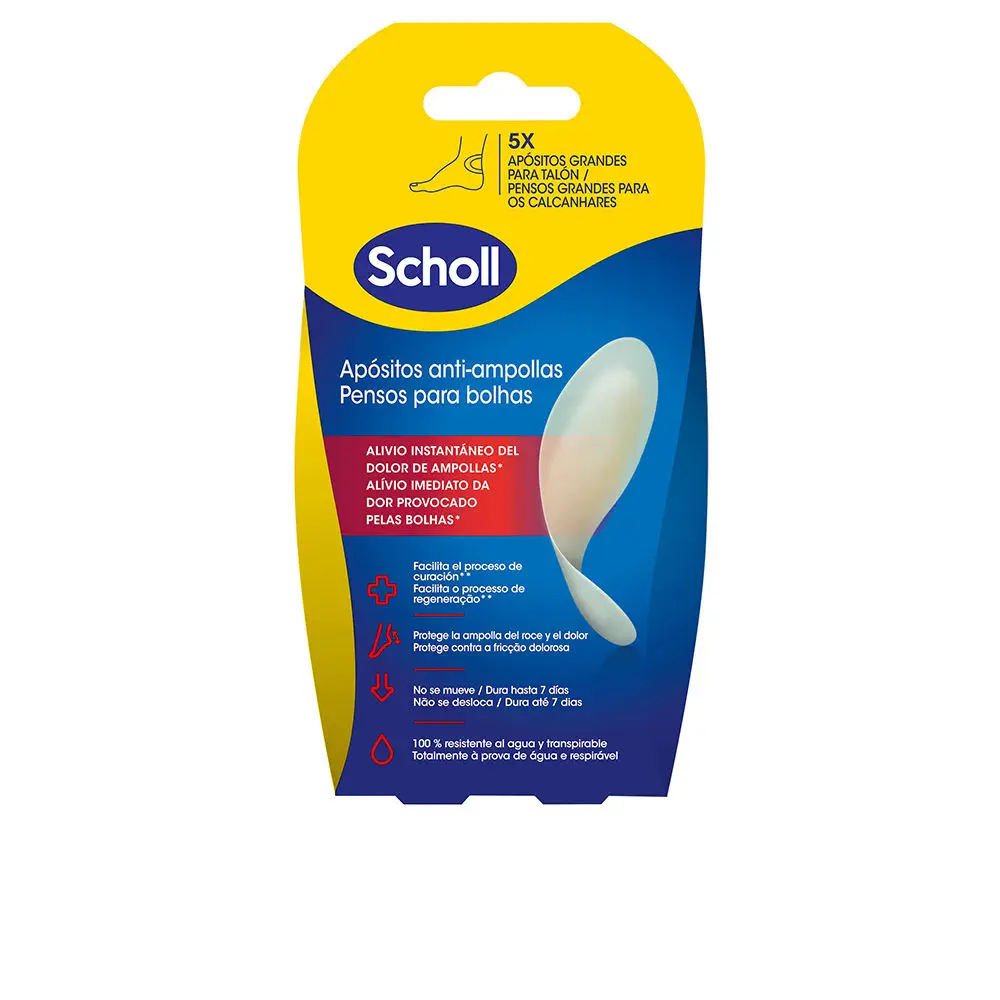 Large Anti-Blister Dressings Nits by Scholl Apósitos - Large Anti-Blister Dressings Nits by Scholl