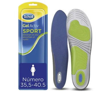 Gel Activ - Gel Activ Sport Women'S Insoles Cushioning And Odor Absorption #Size 35.5-40.5 by Scholl