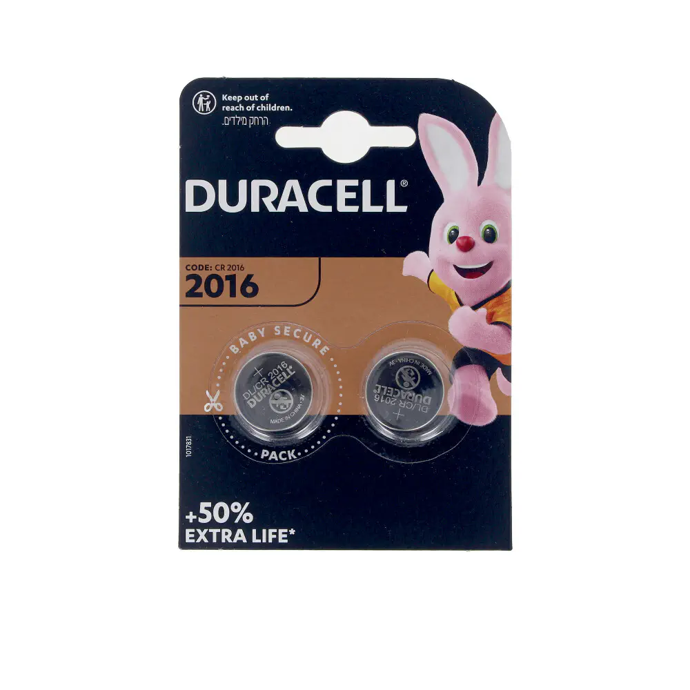 Duracell Boton Litio - Duracell Button Lithium 3V 2016 Dl/Cr2016 Batteries Pack X by Duracell