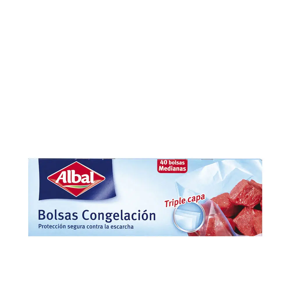 Medium Freezer Bags Triple Layer by Albal Bolsa Congelacion - Medium Freezer Bags Triple Layer by Albal