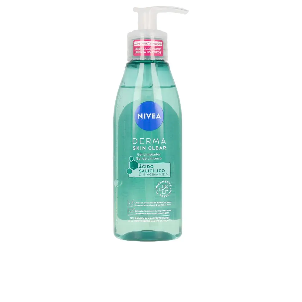 Derma Skin Clear Gel Limpiador Facial by Nivea Derma Skin Clear - Derma Skin Clear Gel Limpiador Facial by Nivea