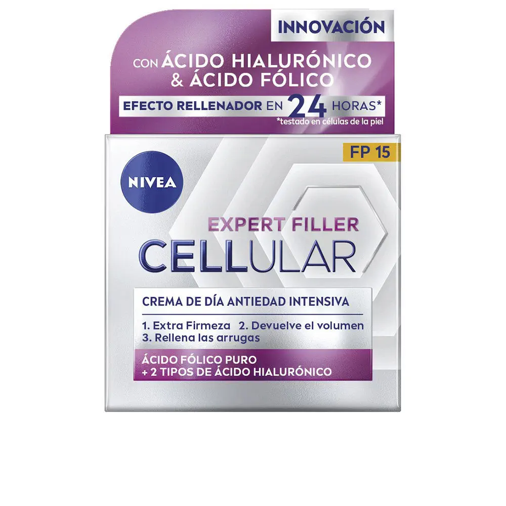 Nivea Cellular - Cellular Filler Hyaluronic &Amp; Folic Day Cream Spf15 by Nivea