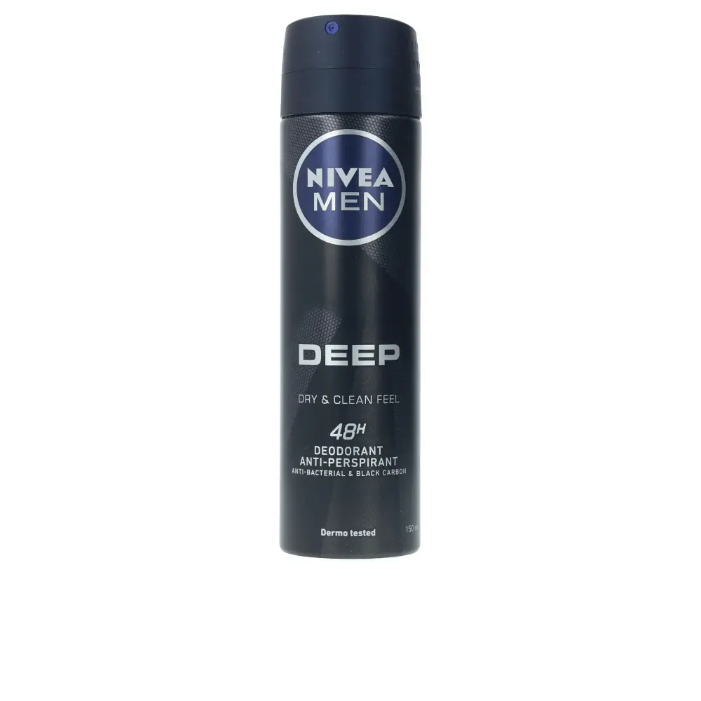 Men Deep Black Carbon Deo Spray by Nivea Nivea Men - Men Deep Black Carbon Deo Spray by Nivea