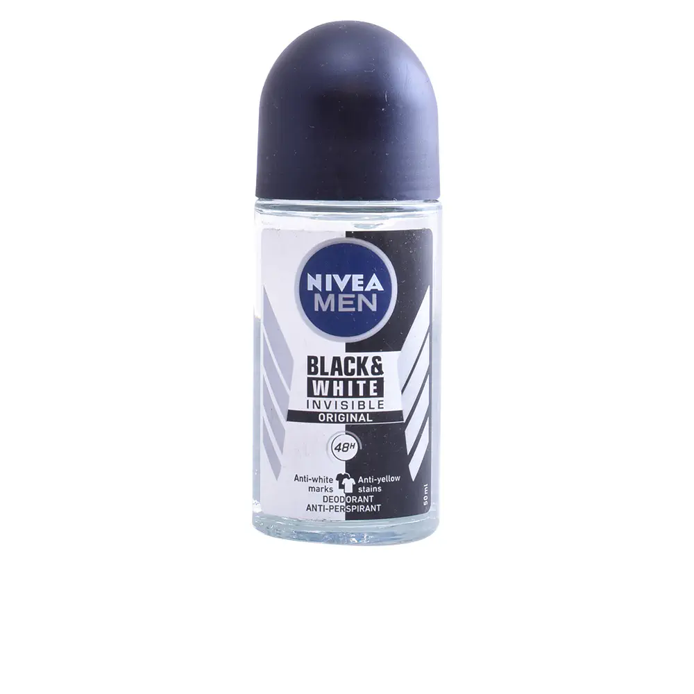 Nivea Men - Men Black & White Invisible Deodorant Roll-On by Nivea