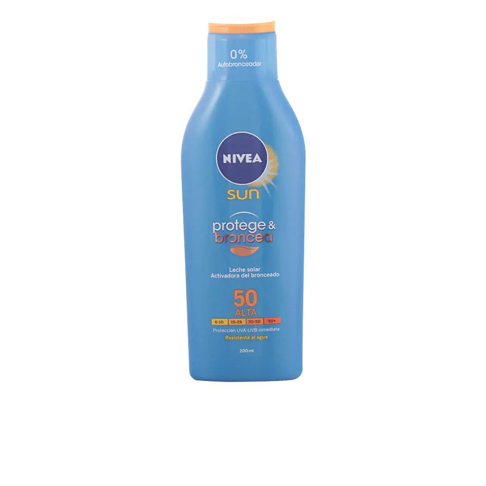 Nivea Sun - Sun Protects&Amp;Tans Milk Spf50 by Nivea