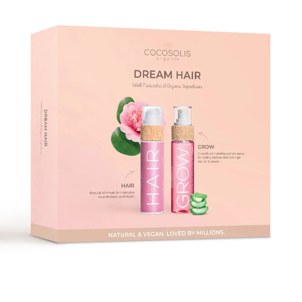 Dream Hair Case 2 Pcs by Cocosolis Dream Hair - Dream Hair Case 2 Pcs by Cocosolis