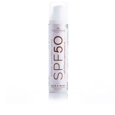 Natural Sunscreen - Natural Sunscreen Lotion Spf50 by Cocosolis