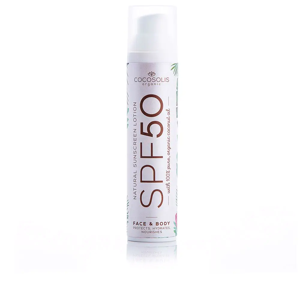 Natural Sunscreen - Natural Sunscreen Lotion Spf50 by Cocosolis